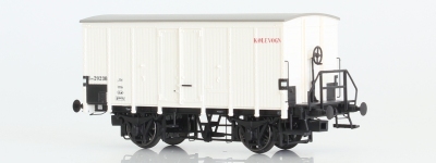 Dekas DK-872121 - H0 - Gedeckter Güterwagen IVM 20, DSB, Ep. III - Wagen 1